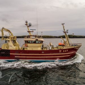 MFV Fiona K III Equiped with EK Marine Fishing Cranes